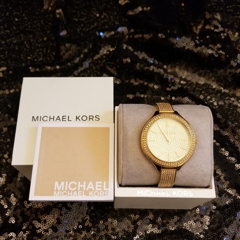 Michael Kors gold watch